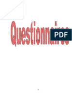 MTAP Ellimination 2003-2016 Questionnaires