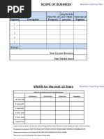 Very Important BMP Worksheets