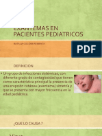 Exantemas en Pacientes Pediatricos