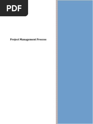 Project management procedure
