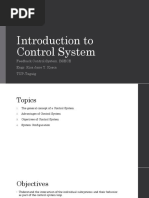 Introduction To Control System