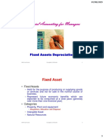 FAM-6 - Fixed Assets and Depreciation