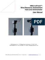 IceFree3 WRA Vane and Anemometer Manual PDF