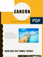 Vacaciones en Cancun (Ingles)