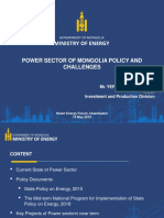 Power Sector Policy of Mongolia - 14 - May - 2019