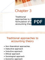 Traditional Approaches to Accounting Theory