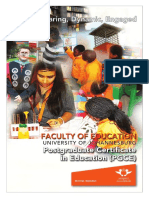 Postgraduate Certificate in Education-PGCE