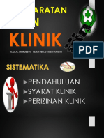 REVKEMENKES_SYARAT_and_IZIN_KLINIK_2017..pptx