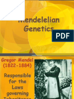 Mendelian Genetics