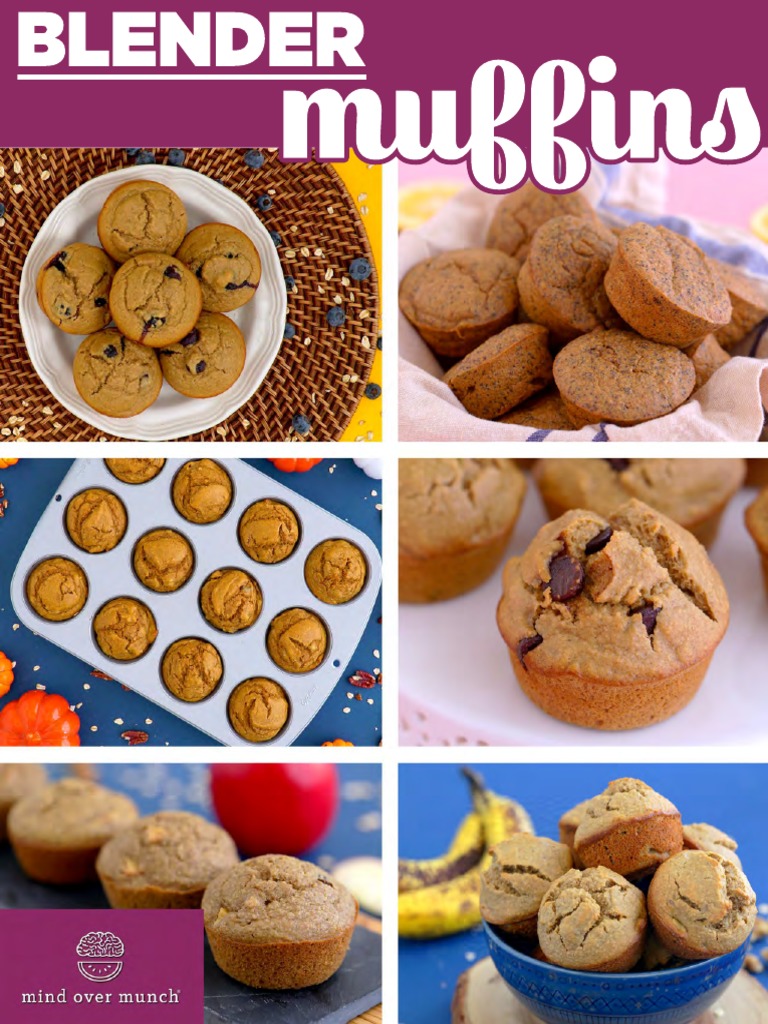 Blender Muffins Mind Over Munch 1 | PDF | Gluten Free Diet | Muffin