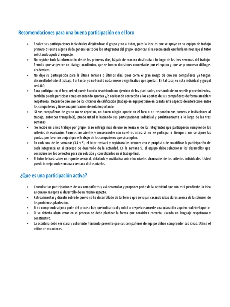 Pautas Del Proceso y Entrega Del Consolidado - 4 PDF | PDF