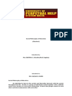 Handout Social Philosophy PDF