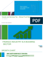 GST - Final Presentation On Mutual Funds Sector - FINAL