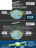 Group 1 Presentation: Use of Microwave Satellite Communication