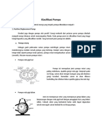 Klasifikasi Pompa