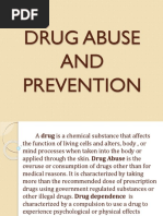 Drug Abuse and Prevention