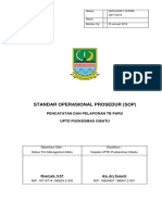 Sop Pencatatan Dan Pelaporan TB Paru