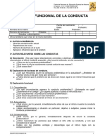 Entrevista para El An Lisis Funcional de Conducta