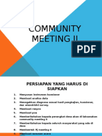 Community Meeting Ii