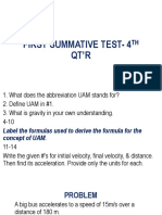 Summative Test