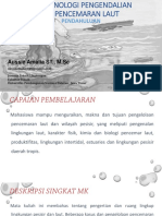 Teknologi Pengelolaan Pencemaran Laut Dan Pesisir