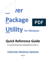 DPU Quick Reference Guide For Windows v1.7.1