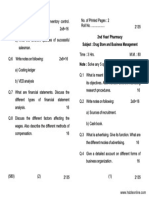 Dpharmacy 2 Year 2135 Drug Store and Business Management Dec 2017