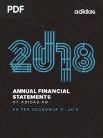 Financial Statements 2018 Adidas Ag e