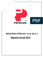 Reporte Anual 2016 Industrias Peñoles