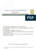 Why Study Occupational Therapy
