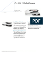 HP Scanjet Pro 3500 F1 Flatbed Scanner