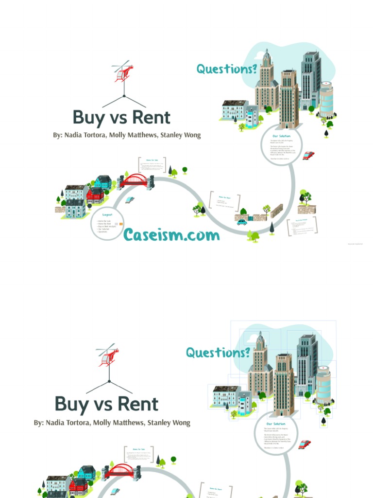 Stedman Place Buy or Rent Case Solution Answer PDF