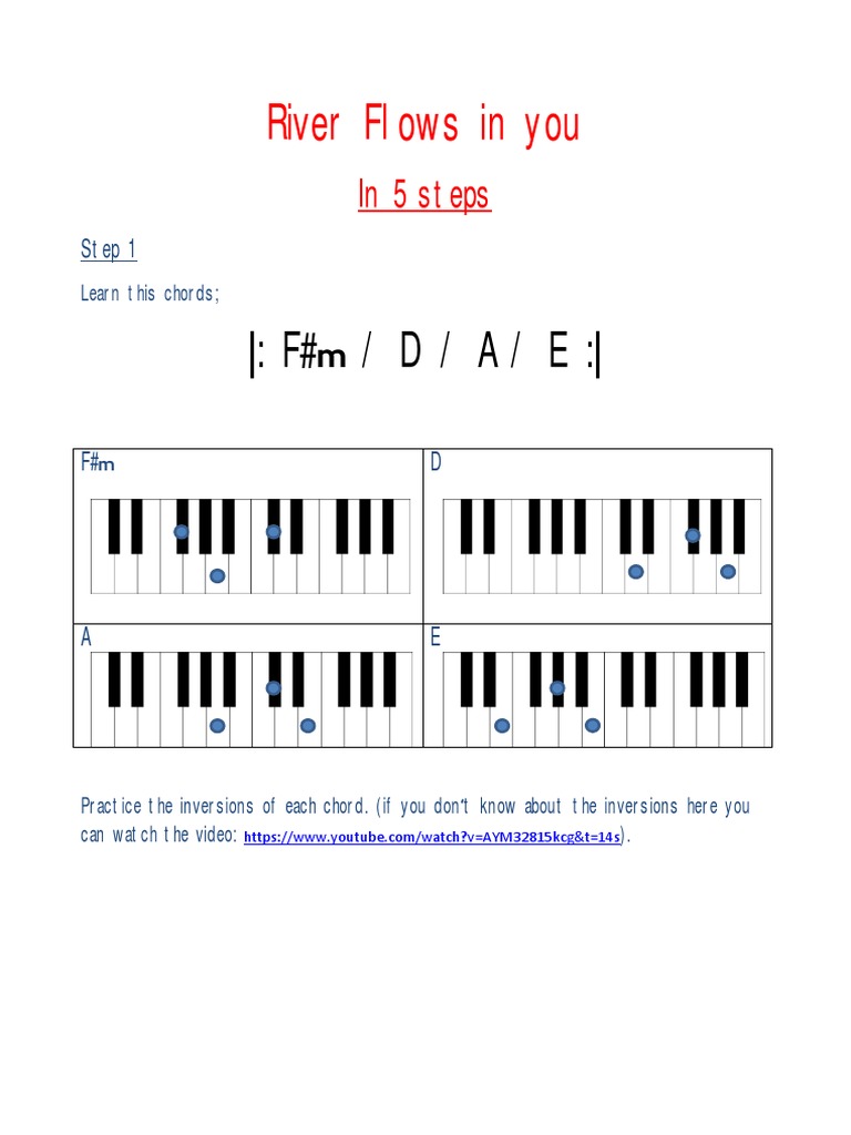 River Flows in You | PDF for River Flows In You Free Sheet Music Piano Printable