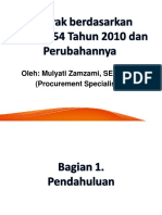 Kontrak Berdasarkan Perpres 54 Tahun 2010 dan Perubahannya 2.ppt