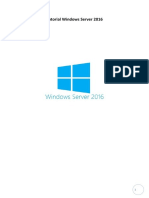 Tutorial Windows Server 2016