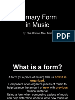 Ternary Form in Music: By: Sha, Corrine, Mac, Trina