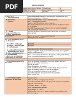 Demo Daily Lesson Log - q2 Science