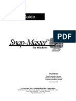 Snap-Master User Guide 35b