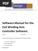 CNCDesign Coil Winder Software Manual V1 2