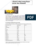 5 Buah Lokal Yang Kaya Nutrisi Dan Berkhasiat 