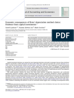 EC of Firms Deprecitation Method Choice