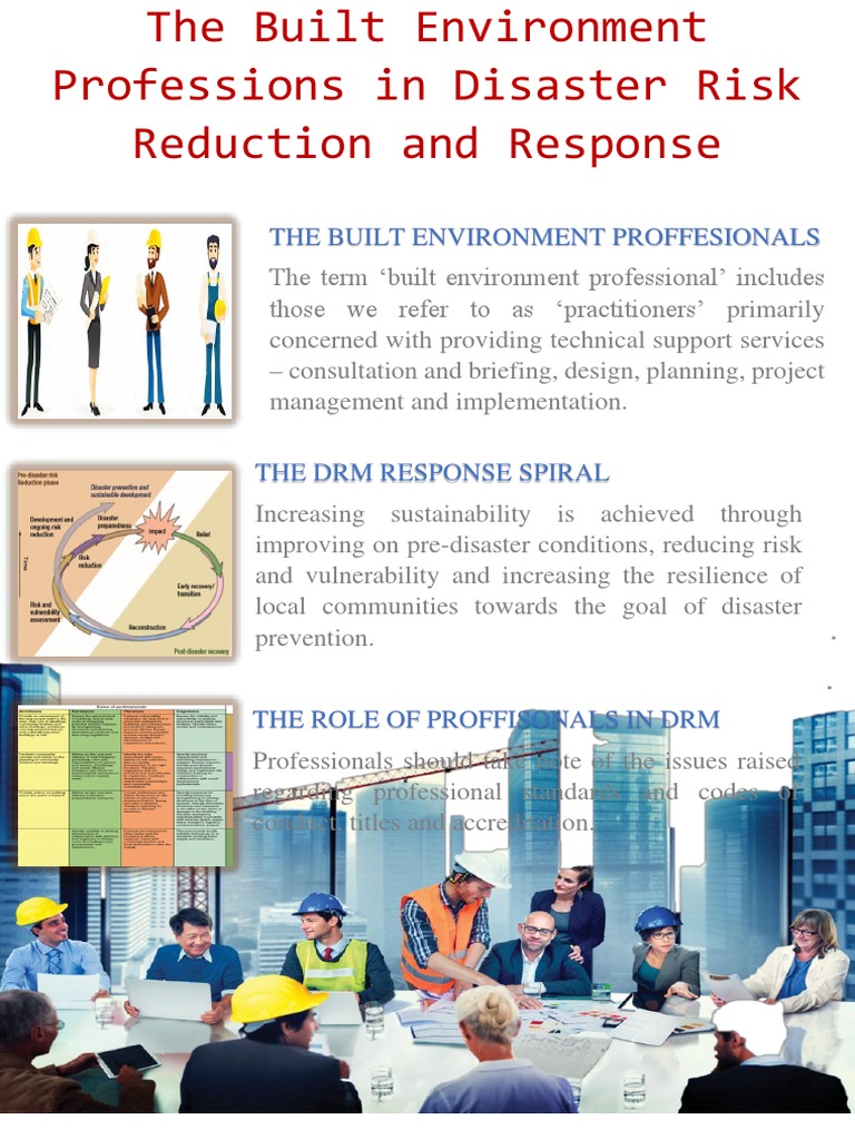 Built Environment Roles in Disaster Management | PDF
