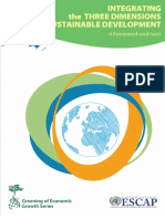 Integrating The Three Dimensions of Sustainable Development A Framework