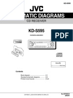 JVC Car Stereo KD-S595 Schematic Diagram