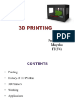 3D Printing