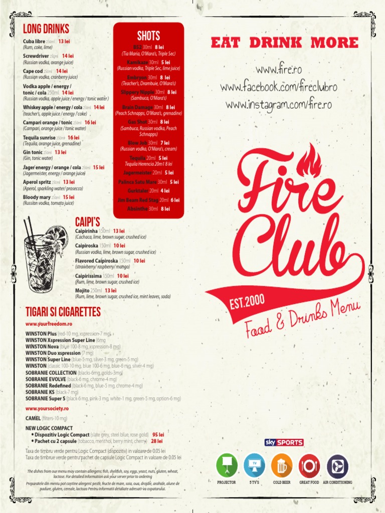 Meniu Fire | PDF | Hamburgers | Salad