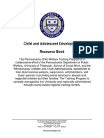 Child and Adolescent Development by Pennsylvania Welfare Training Program PDF