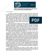 Questionário Sobre Suicídio Entre Estudantes de Uma Escola Estadual de Educação de Ensino Básico