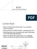 8535 sistem control dan reset