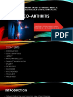 Osteo-Arthritis: Kalabyraveshwara Swamy Ayurvedic Medical Colledge, Hospital& Research Centre, Bangalore